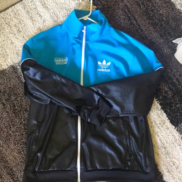 adidas chile 62 leather jacket